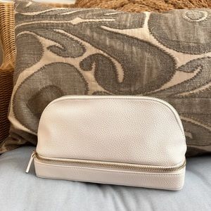 Mark & Graham Dual Travel Organizer White Scuffs